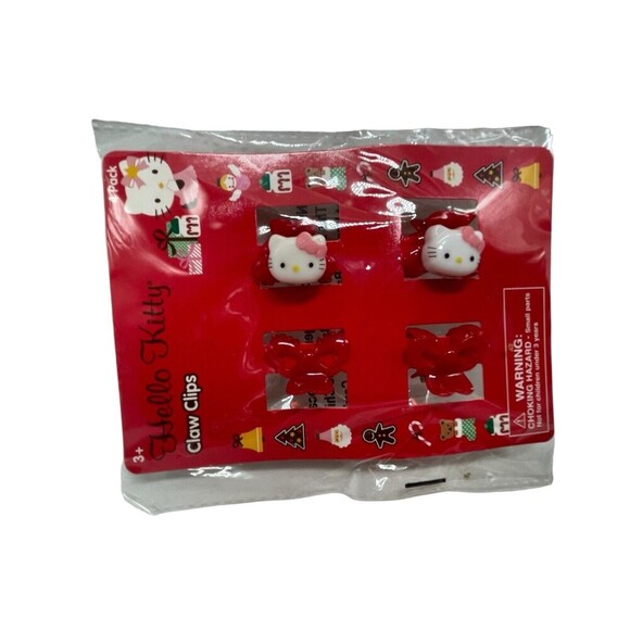 Hello Kitty Headband And Hair Clip Set Of 2 New - Picture 13 of 16